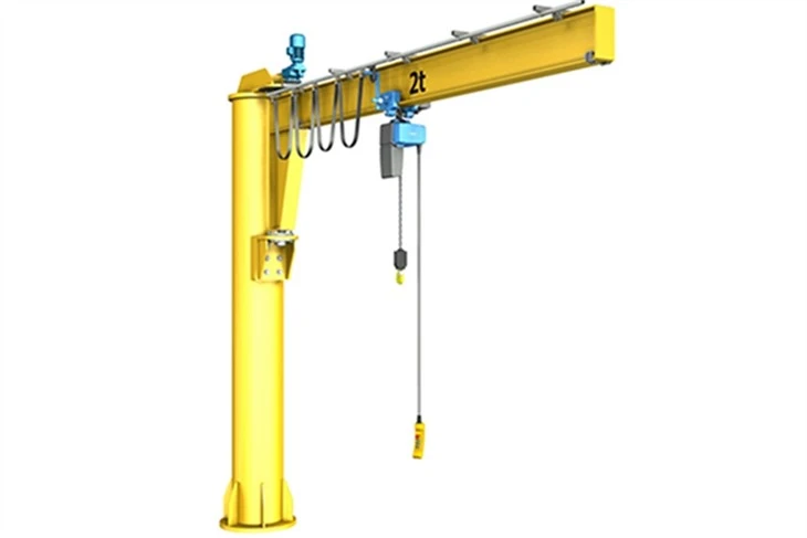 Floor Mounted Jib Crane Slewing Jib Crane