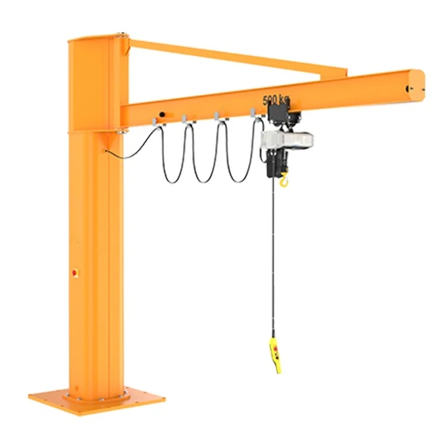 Floor Mounted 8m Jib Crane
